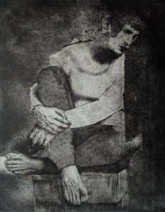  on an abyss protected only by its pedestal